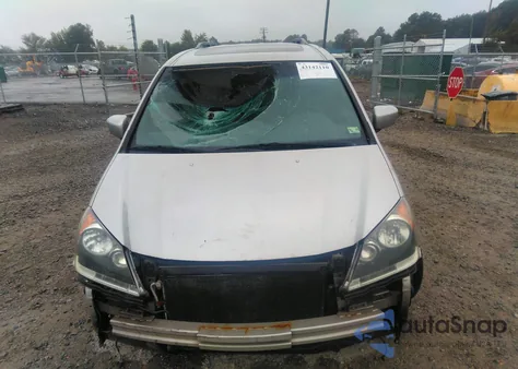 2008 Honda Odyssey Touring из США, поврежденный, VIN 5FNRL389X8B111171